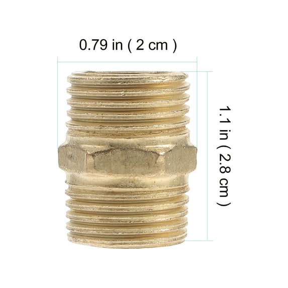 Homoyoyo Galvanized Iron Hose Connectors Fittings Water Pipe Repair Kit 20 Pieces Plumbing Parts