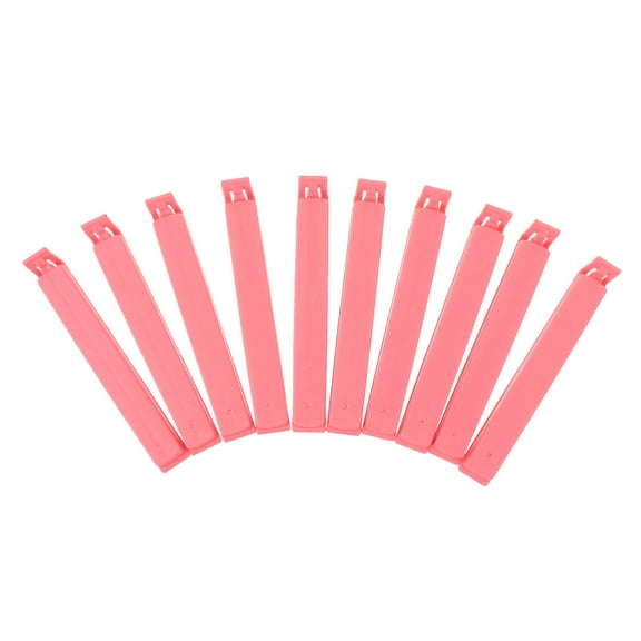Homoyoyo Heat-Resistant Pink Perm Rods, Resin Material, Easy to Use, 20Pcs