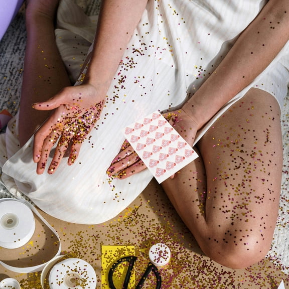 Homoyoyo Self-Adhesive Photo Corners 240 Pcs Multi- Stickers for Home Office Scrapbooking