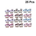 Homoyoyo 25pcs Alpaca Design PVC Finger Rings for Birthday Party Favors ...