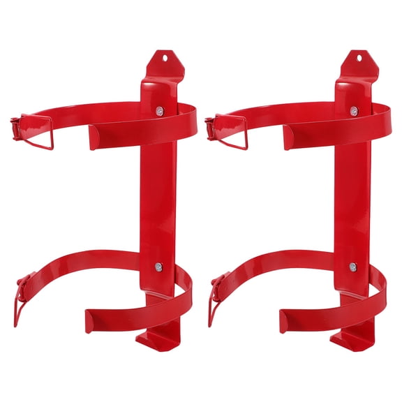 Homoyoyo Bracket Heavy Duty Metal Wall Mount Holder Red 2 Pieces for Safety