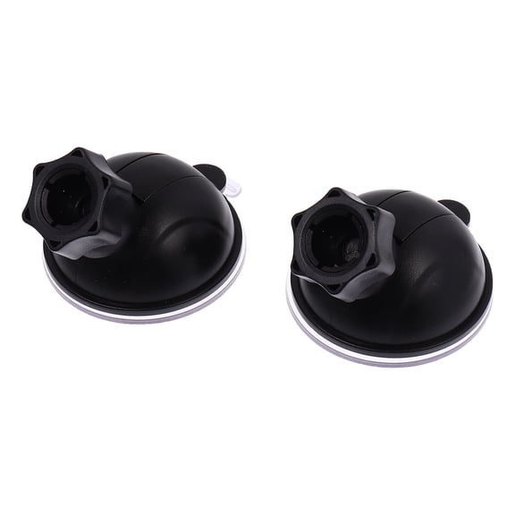 Homoyoyo 2-Pack Black Plastic Cup Mount Bracket for Driving Recorder Dash Cam Accessories