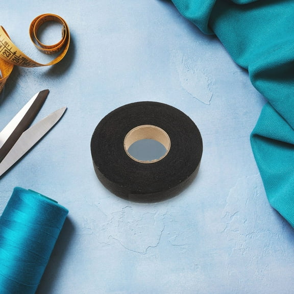 Homoyoyo Black Nonwoven Hemming Tape, Strong No-Sew Bond for Pants, Curtains, and Home Sewing Repairs