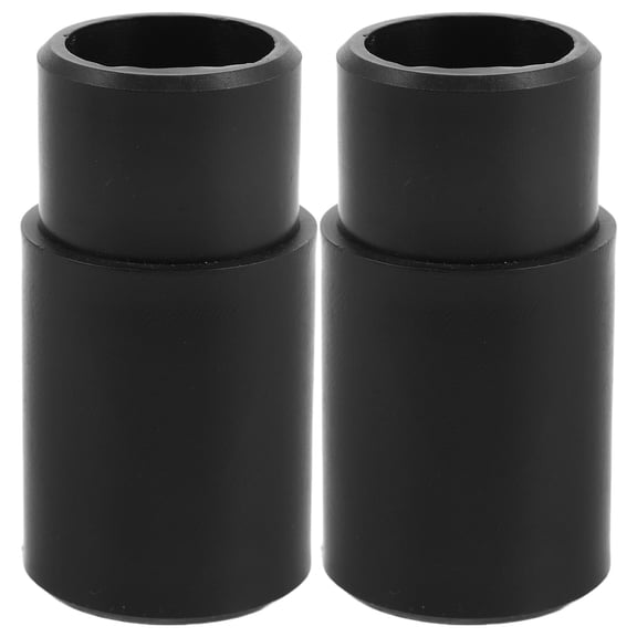 Homoyoyo Anti Shock Absorbing Rubber Weight Block Pads Black 2 Pieces Fitness Equipment Accessories