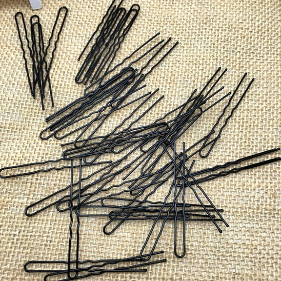 Homoyoyo 35Pcs Updo Hair Pin U Shaped Hair Clips for Women Daily Use Black