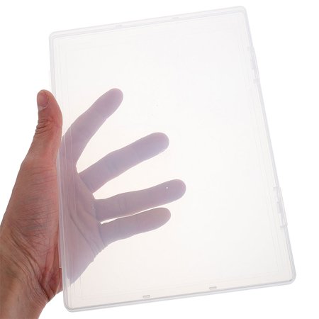 Homoyoyo 3-Pack Clear PP Document Organizer File Holders for Birth Certificates Portable and Secure Storage Solution