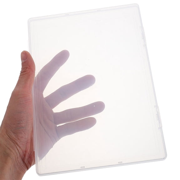 Homoyoyo 3-Pack Clear PP Document Organizer File Holders for Birth Certificates Portable and Secure Storage Solution