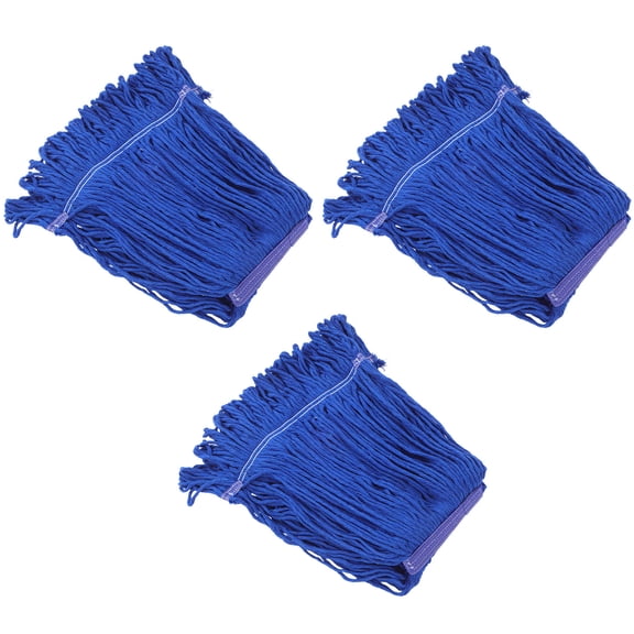 Homoyoyo 3-Pack Cotton Mop Replacement for Commercial Heavy Duty Cleaning Accessories