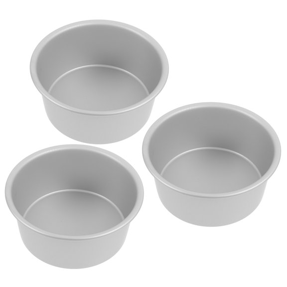 Homoyoyo Aluminum Alloy Round Cake Pans Nonstick Set for Home Baking and Cooking, Bakeware