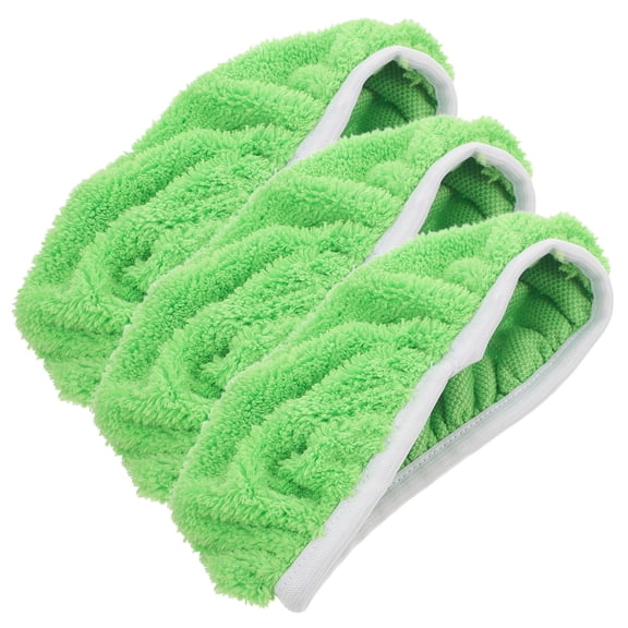 Homoyoyo 3-Pack Reusable Mop Pads for Machine Wash, Ideal for Efficient Floor Cleaning and Dust Removal at Home