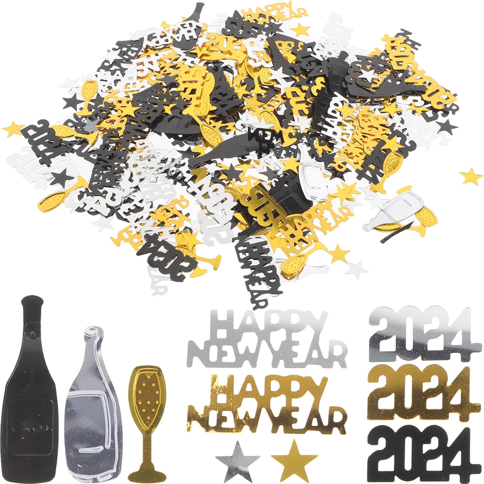 4000 Pcs Bachelor Party Confetti - Naughty Glitter Pen Shape Sprinkles For Table Decoration