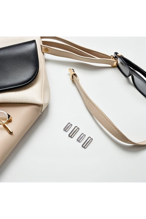 Bra Strap Adjusters Metal Hooks Anti- Design for Lingerie and Swimsuits, 40 Pieces Replacement