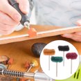 Rust Color Metal Barn Homoyoyo 40Pcs Metal Wire Brush Tool Assorted Color Polishing Brush for ...