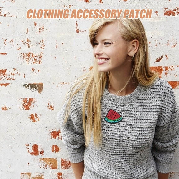 Homoyoyo Cute Fruit Applique Patches Pieces for Clothes Decoration Sewing Craft