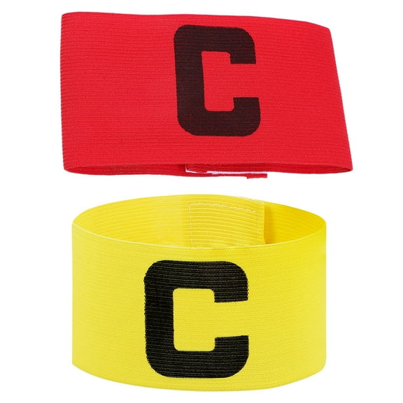 Homoyoyo 6Pcs Soccer Captain Armbands for Adults and Youths, Wear-Resistant Nylon, Team Sports Fan Gear