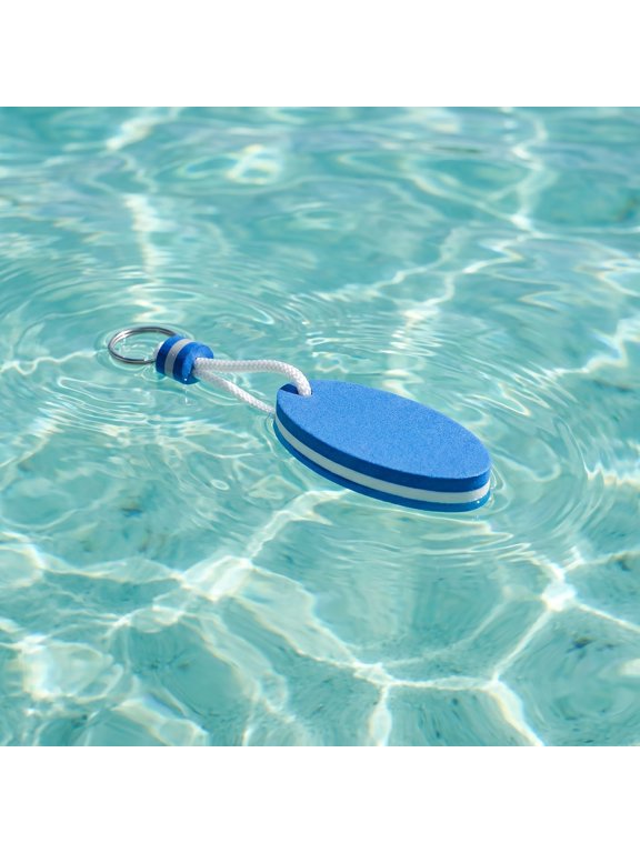 Eva Blue Floating Keychain Stylish Practical for Water Sports 6Pcs