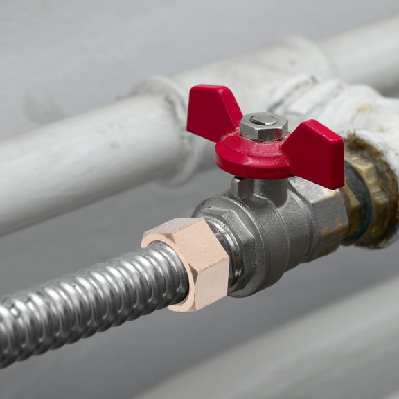 Homoyoyo 6pcs Garden Hose Quick Connect Golden for Water Flow Control in Plumbing