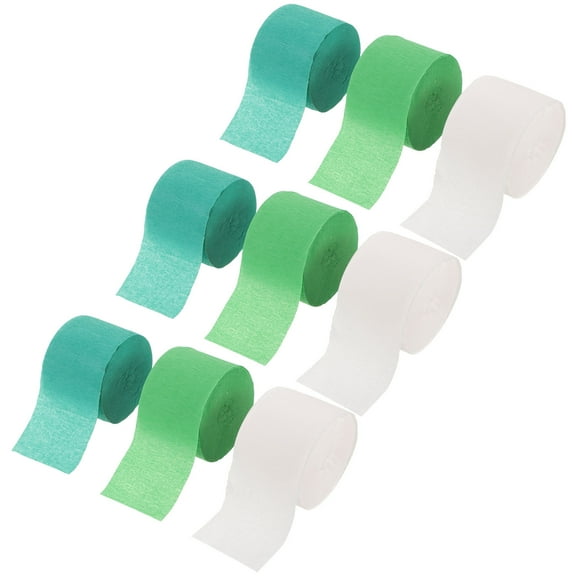 Homoyoyo White Paper Streamers Party Decorations for Events, Weddings, Birthdays, and Celebrations