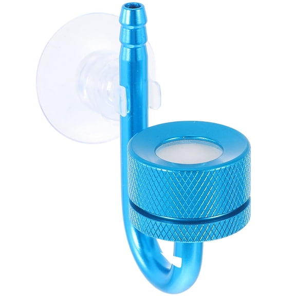 Homoyoyo Aquarium CO2 Diffuser Aluminum Fine Bubble Maker Easy to Install for Freshwater Plant Tanks