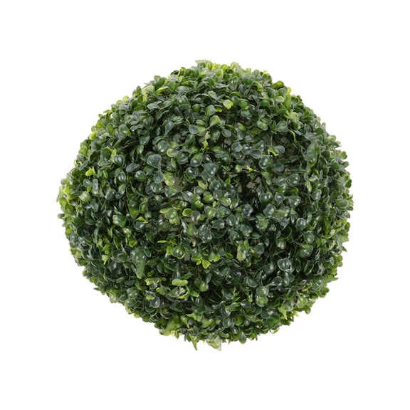 Homoyoyo Artificial Grass Globe Green Decorative Ball Plastic Event Decor 1Pack