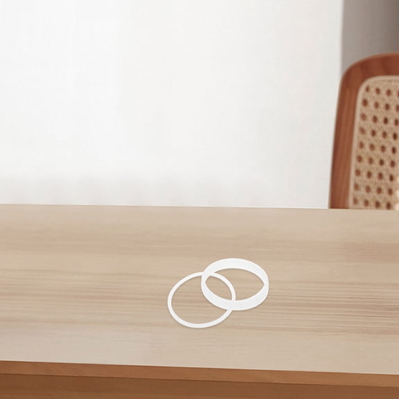 Homoyoyo Insulated Cup Accessories 6-Pack White Silicone Replacement Easy to Install