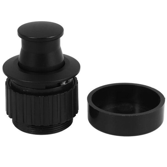 Homoyoyo Black Flush Pull Handle for Furniture and Cabinet Doors, Material, Easy to Install Cabinet Hardware