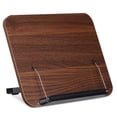 Homoyoyo Black Walnut Book Stand Adjustable Angles Multi-Functional ...