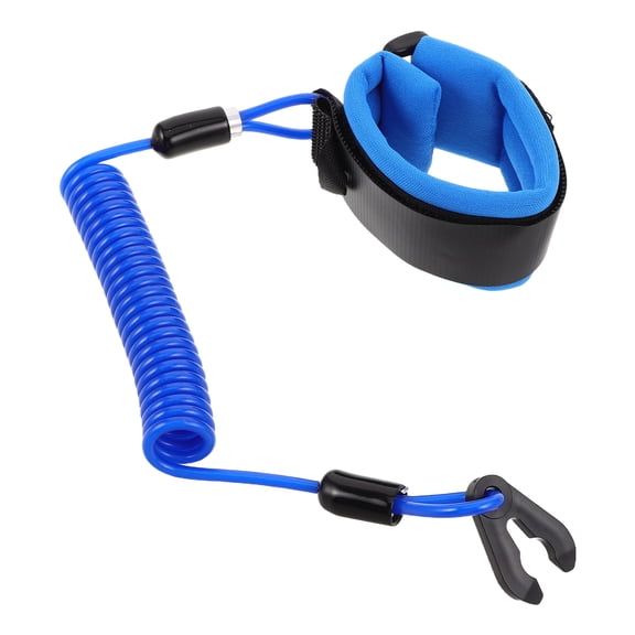 Homoyoyo Safety Lanyard Heavy Duty Elastic TPU Cord for Boat Engine and Water Sports