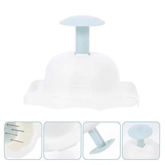 Homoyoyo Vegetable Slicer with Stainless Steel Blades and Plastic Holder Kitchen Cutter Protector