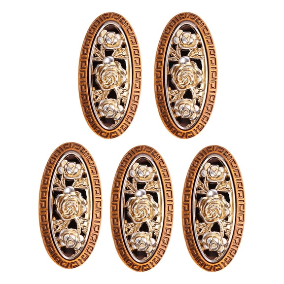 Homoyoyo 5-Pack Coffee Cabinet Handles Drawer Pulls for Home Furniture Kitchen and Bathroom