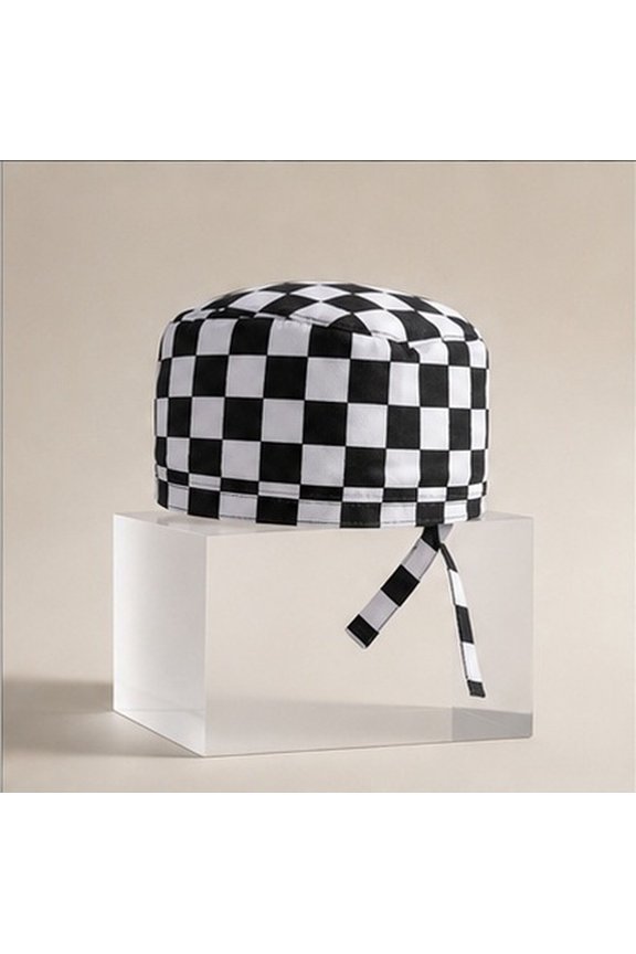 Classic Multi Color Fabric Chef Hat for Restaurant Uniforms Catering and Cooking Use