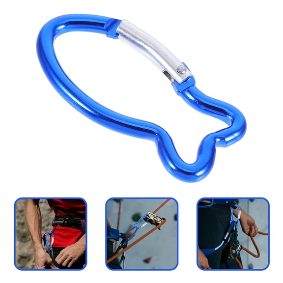 Homoyoyo 15Pcs Carabiner Clips for Hiking, Backpacking, Camping, Climbing, Outdoor Gear Accessories