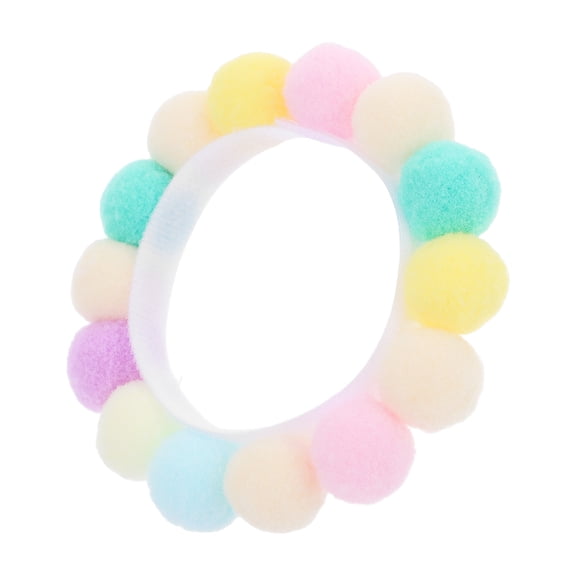 Homoyoyo Adjustable Plush Collar for Cats and Dogs Cute Soft Comfortable Pet Accessory