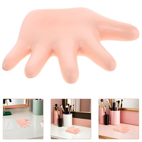 Homoyoyo Hand Sculpture Wall Mounted Jewelry Organizer Resin Shelf for Home Decor and Accessories Storage