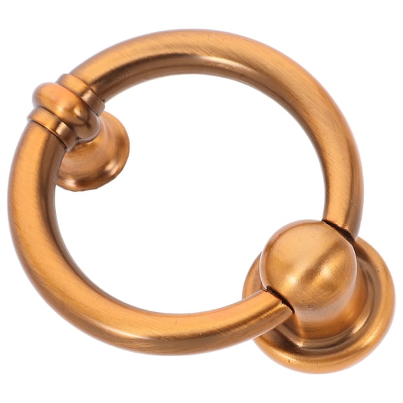 Homoyoyo Modern Zinc Alloy Door Coffee Color for Front Door, Exterior Home Decoration and Security Accessory