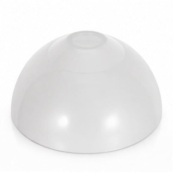 Homoyoyo White PP Plastic Dome Ceiling Light Shade 245mm Diameter for Pendant Fixtures