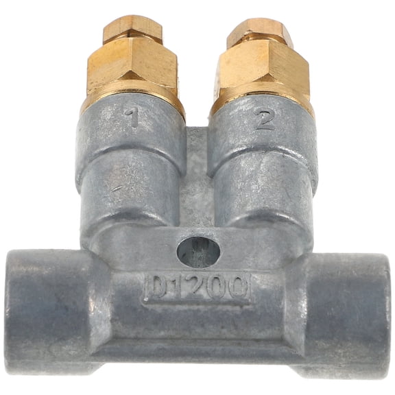 Homoyoyo Hydraulic Diverter Valve Metal Precise Metering Valve for Repair and Maintenance Use