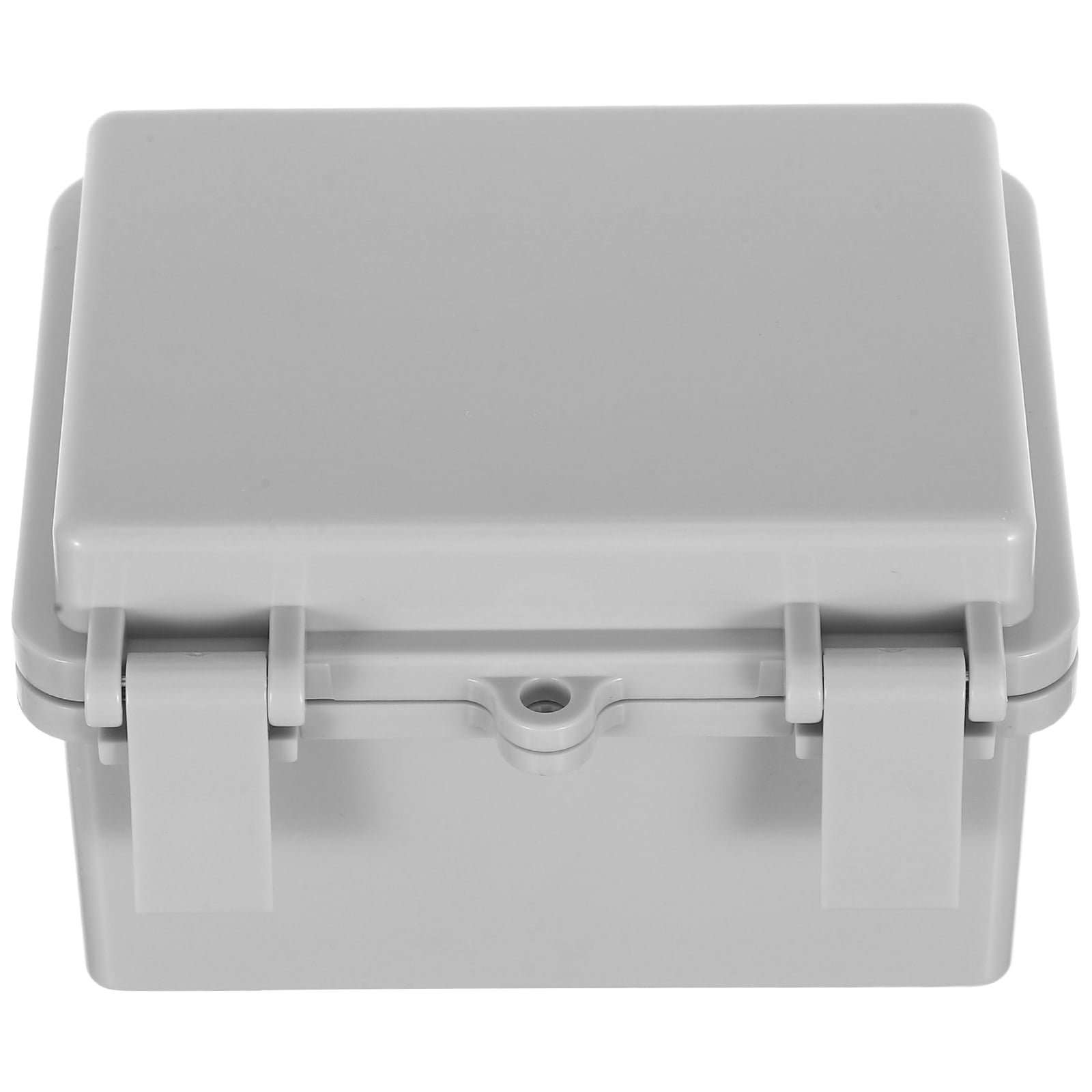 Homoyoyo Junction Box Grey Plastic Weatherproof Electrical Enclosure for Outdoor Home Use 1 Set