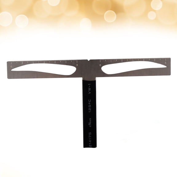 Homoyoyo Adjustable Brow Stencils Kit for Natural, Symmetrical Eyebrows - Easy to Use Eyebrow Shaping Tools