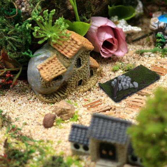 Homoyoyo Model Artificial Turf Mat Multi Nylon Resin for Creative Projects and Model Scenery Building