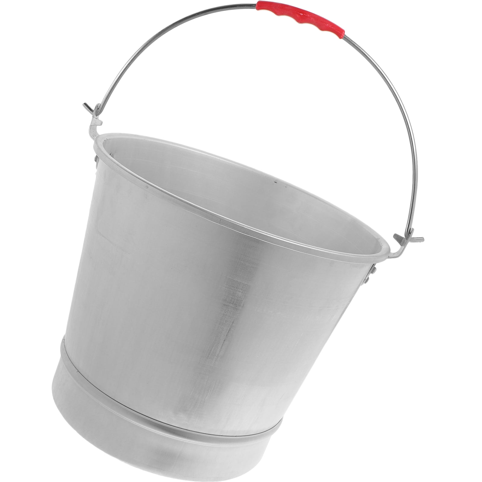 Homoyoyo Farmhouse Bucket Round Metal Bucket for Ranch Use 1Pack ...