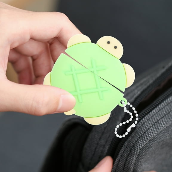 Homoyoyo Back to School Pouch for Earbuds Waterproof Earphone Case Green Silicone 1Set