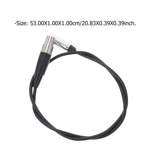 Homoyoyo TRS to Audio Cable for Headset, Black Copper Wire with PVC Jacket, Easy Connect, Sound, and Flexible