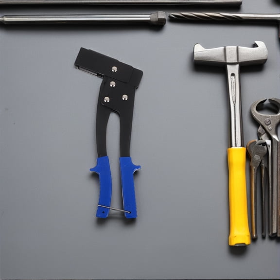 Homoyoyo Hollow Wall Anchor Rivet Gun for Plasterboard with Efficient Flower Nut Setting Tool for Secure Fixing