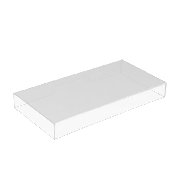 Homoyoyo Clear Acrylic Keyboard Cover Protector Water Resistant Keyboard Shield for Household Use