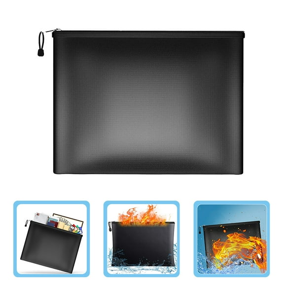 Homoyoyo Fireproof Document Organizer Folder Bag for Home and Office Use, and Secure Storage Solution