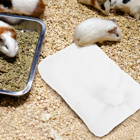 Homoyoyo Indoor Cage Use Bunny Warming Pad Hamster Bed House Cotton Easy to Clean 1Pack