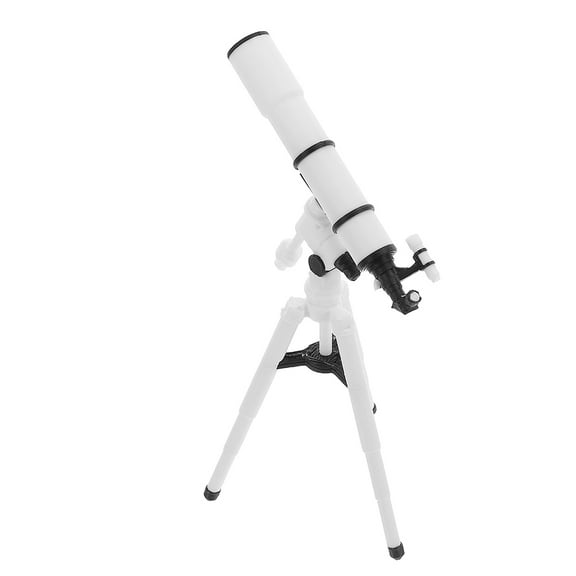 Homoyoyo Kids Astronomical Telescope Kit Dollhouse Telescope Plastic Educational Toy 1Pcs