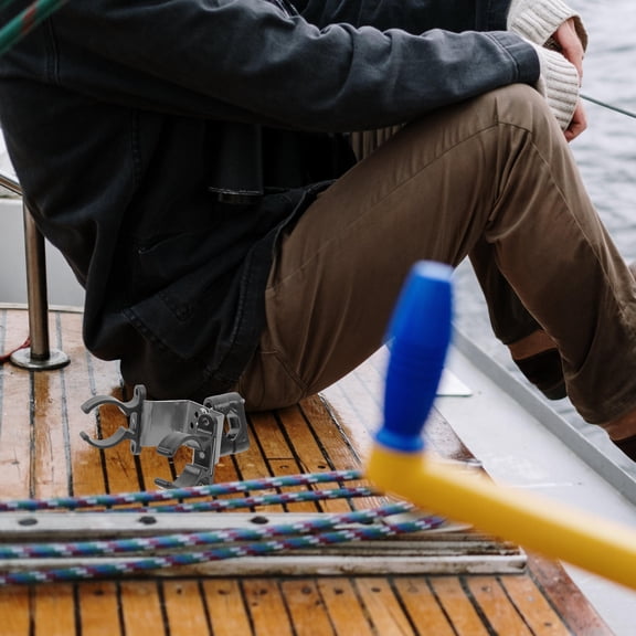 Homoyoyo Boat Clip with Stainless Steel and Nylon, Safety Accessory, Assorted Colors for Marine Use