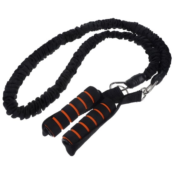 Homoyoyo Lightweight Black Exercise Resistance Rope Pull Strap for Daily Fitness Exercise
